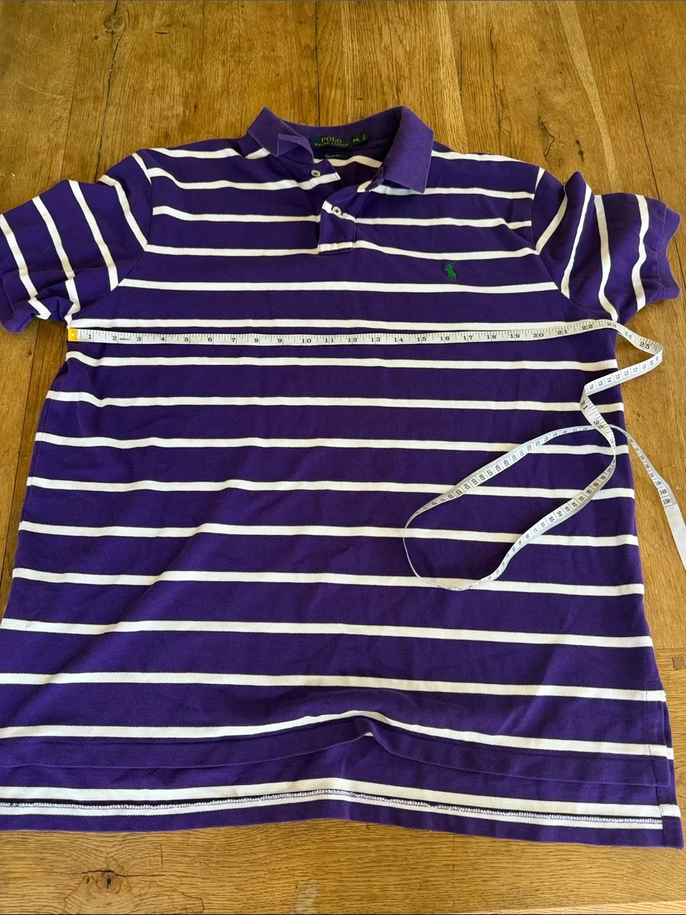 Polo Ralph Lauren Purple‎ Stripe Polo L